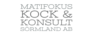 matifokus kock & konsult sörmland AB